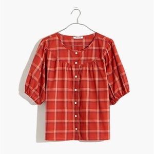 Madewell Prose Shirt in Plaid
